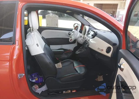 2016 Fiat 500E Battery Electric from USA, damaged, VIN 3C3CFFGE5GT118448